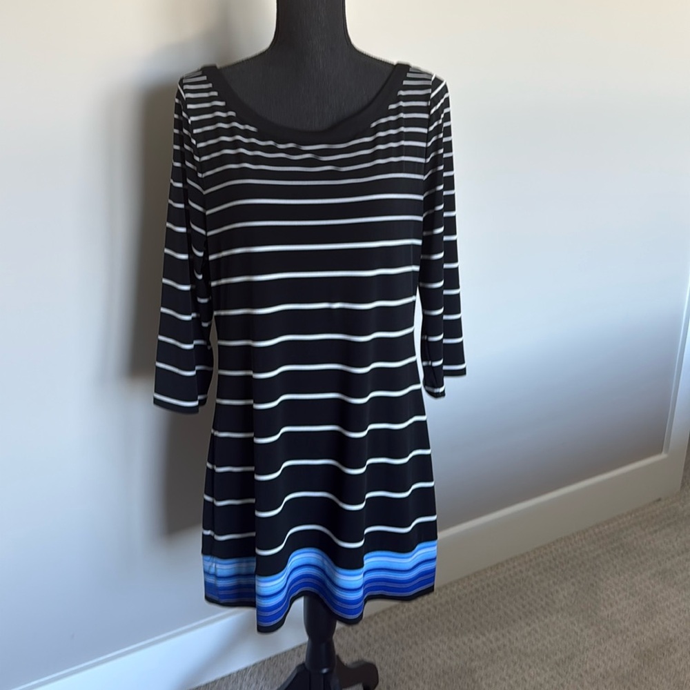 White House Black Market Striped Dress